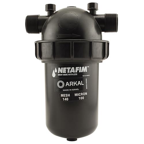 Netafim Disc Filter 1 in MPT x MPT 140 Mesh 5-26GPM [DF100-140]